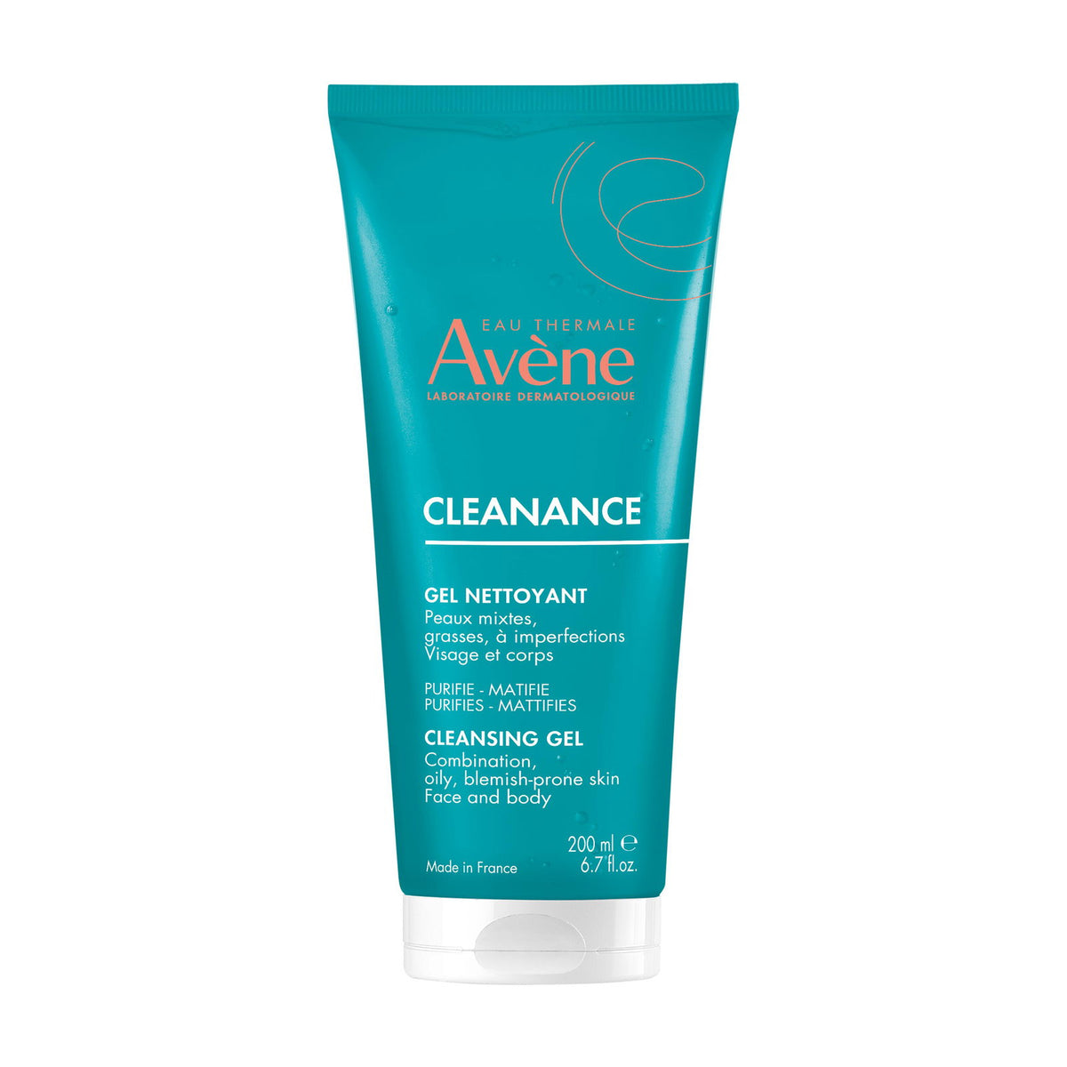 Avène, Cleanance puhastav näopesugeel, 200 ml