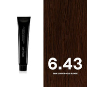 Balmain Professionnel, Couleurs Couture, Permanent Hair Dye, 6.43 Dark Copper Gold Blonde, 60 ml