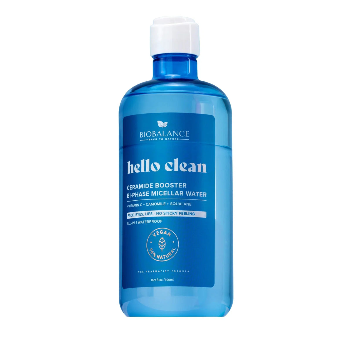 Bio Balance, Ceramide Booster, Cleansing, Hydrating & Soothing, Micellar Water, For Sensitive Skin, 500 ml