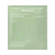 Biodance, Refreshing Sea Kelp, Soothing & Calming & Hydrating, Sheet Mask, For Face, Day & Night, 34 g