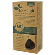 Biomagic, Biomagic, Keratin & Argan Oil, Permanent Hair Dye, 6.11 , 250 ml *Tester