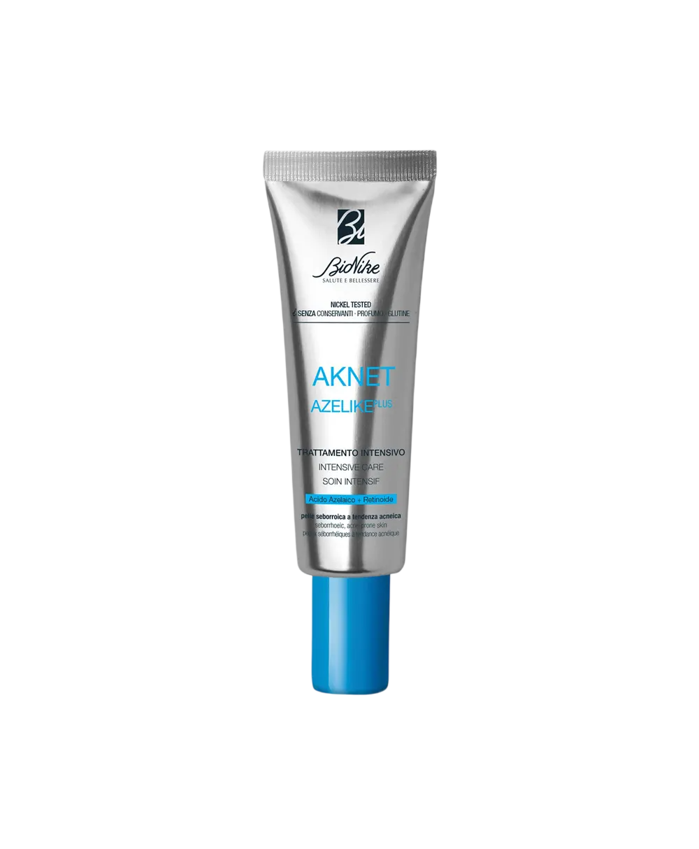 BioNike, Aknet Azelike Plus, Anti-Blemish, Night, Cream, For Face, 30 ml