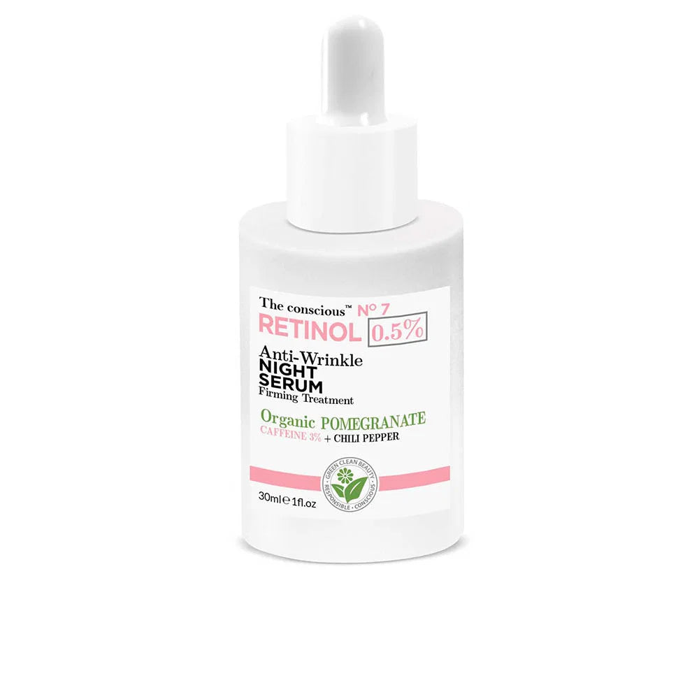 Biovene, The Conscious No.7, Retinol, Anti-Wrinkle & Firming, Night, Serum, For Face, 30 ml *Tester