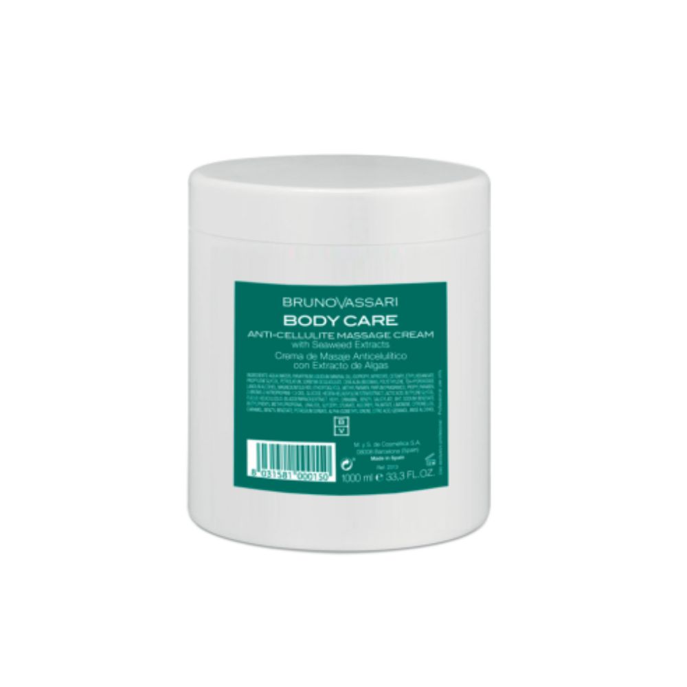 Bruno Vassari, Body Care, With Seaweed Extracts, Anti-Cellulite, Body Cream, 1000 ml