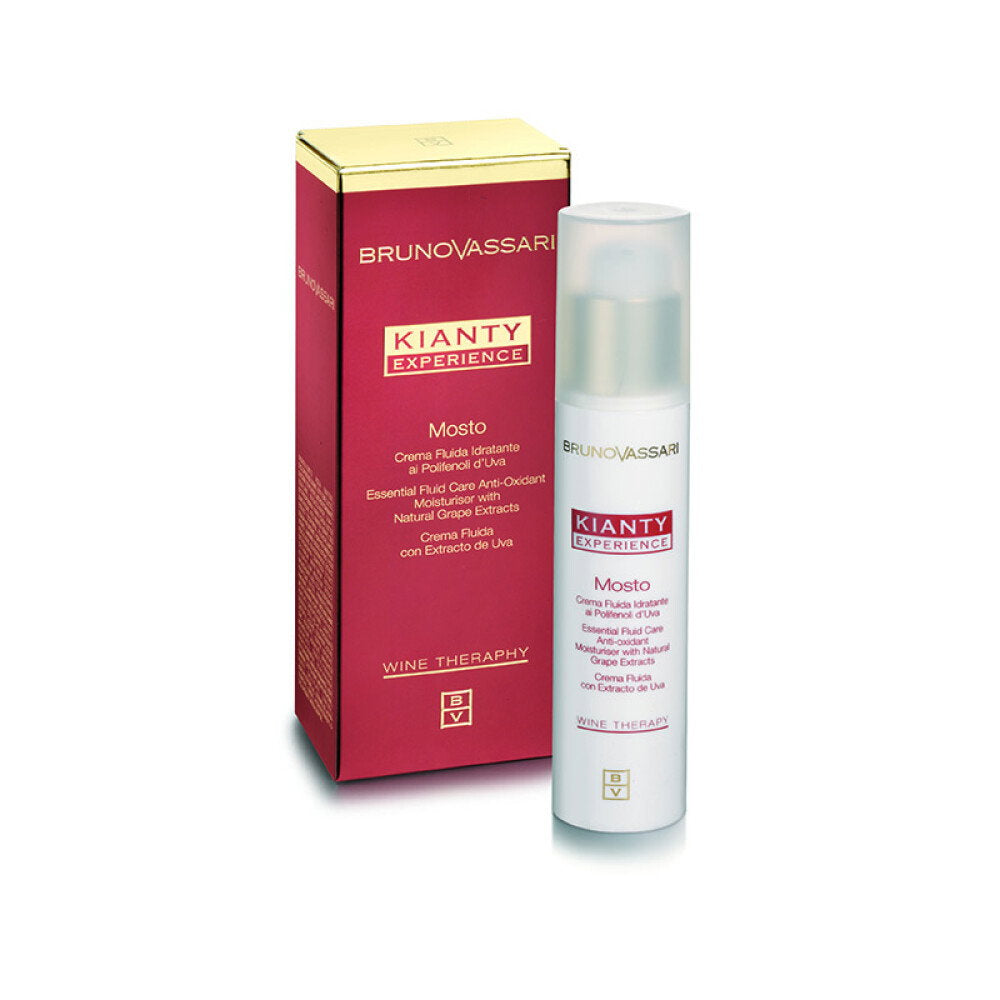 Bruno Vassari, Kianty Experience, Grape, Anti-Ageing, Day, Cream, For Face, 50 ml