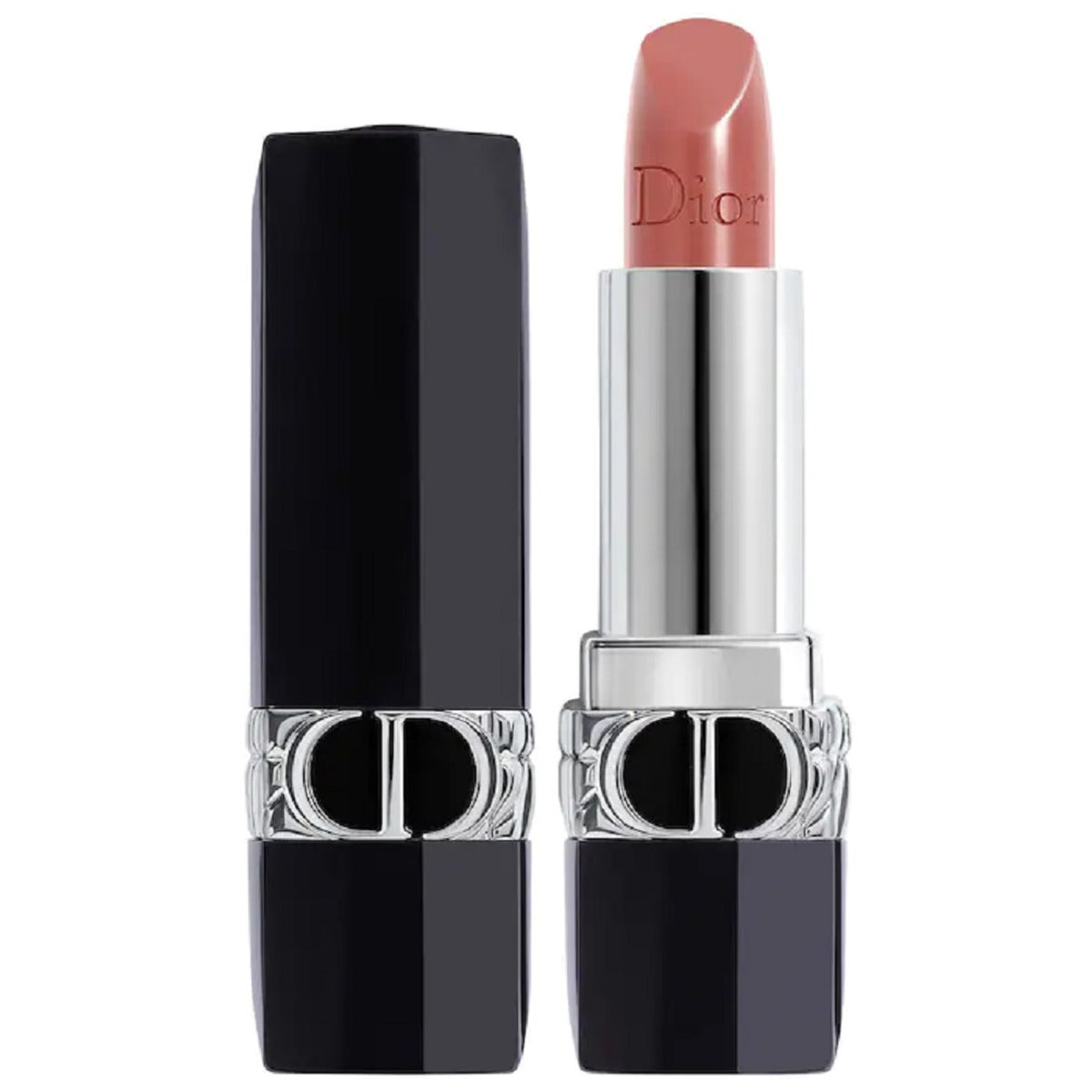 Christian Dior, Couture Colour Floral, Satin Finish, Cream Lipstick, 100, Nude Look, Refillable, 3.5 g