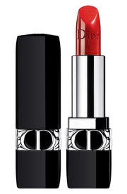 Christian Dior, Couture Colour, Metallic, Cream Lipstick, 999, Red, Refillable, 3.5 g