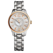 Christian Dior, Dior VIII Montaigne, Quartz Base Metal Watch, Mother-Of-Pearl, Silver, CD1521I0M001, For Women