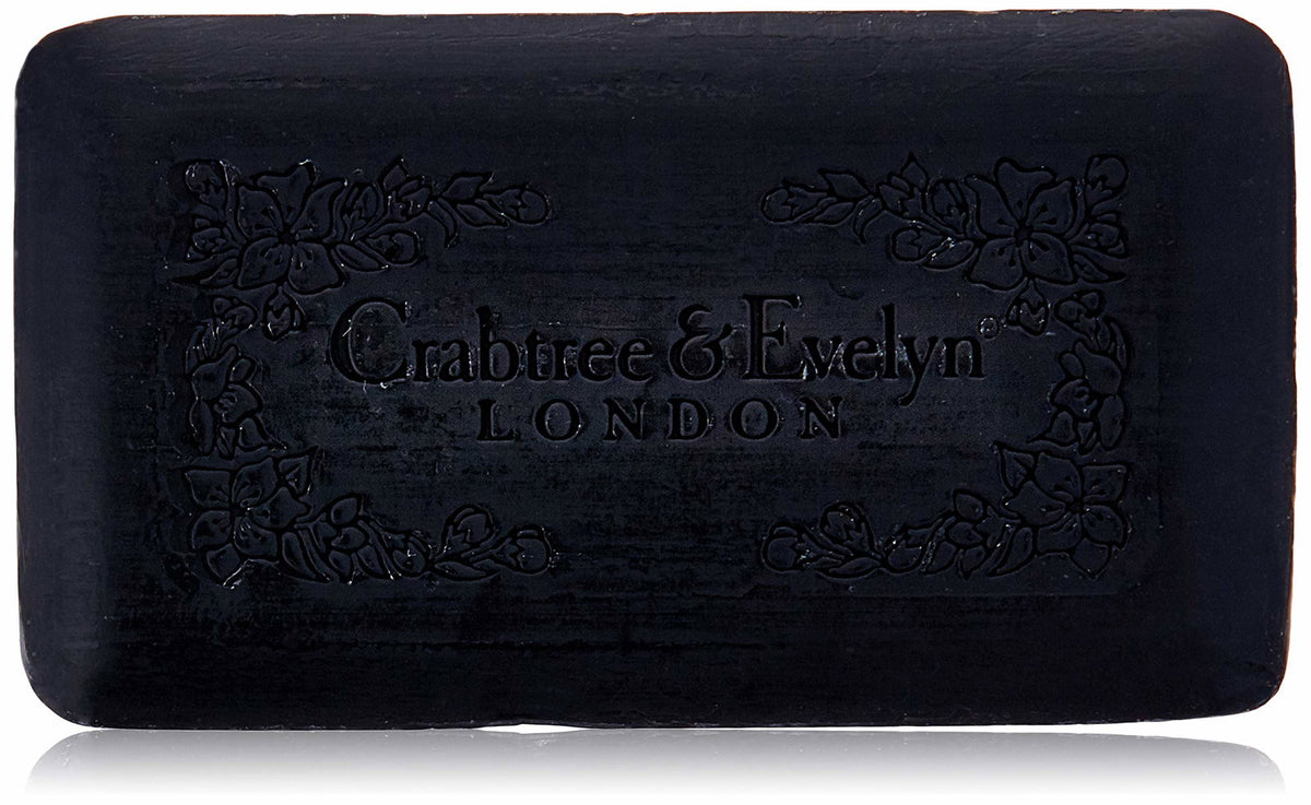 Crabtree & Evelyn, Black Sea Mud and Seaweed, Scented Soap Bar, 158 g