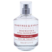 Crabtree & Evelyn, Rosewater & Pink Peppercorn, Eau De Toilette, For Women, 100 ml