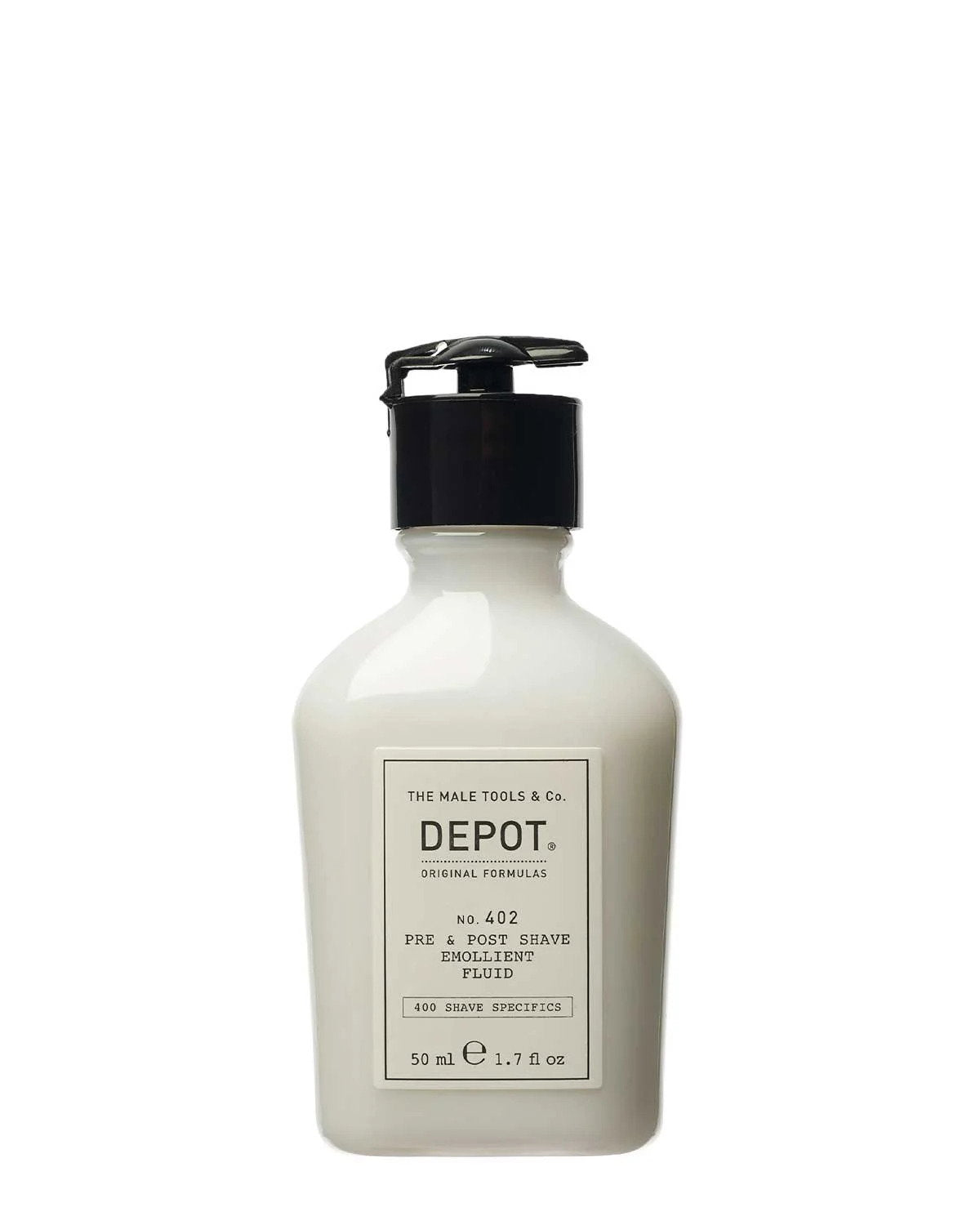 Depot, 400 Shave Specifics No. 402, Essential Oils, Soothing, Pre & Post Shaving Fluid, 50 ml