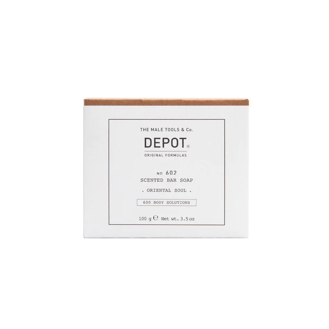 Depot, 600 Body Solutions No. 602, Botanical Complex, Cleansing, Oriental Soul, Scented Soap Bar, 100 g