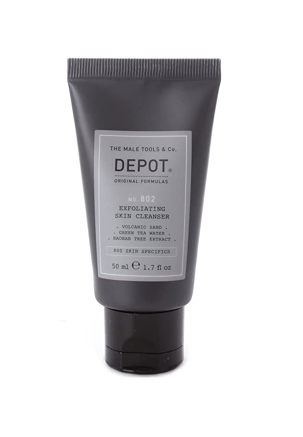 Depot, 800 Skin Specifics No. 802, Volcanic Sand, Exfoliating Cleanser, 50 ml