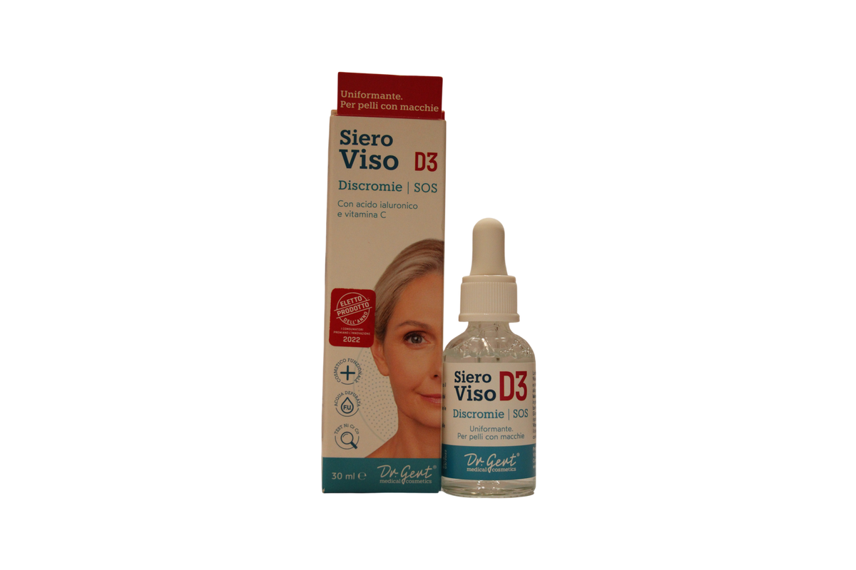 Dr. Gert, D3 Discromie SOS, Anti Pigmentation, Local Treatment Serum, Impure, For Face, 30 ml