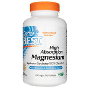 Doctor's Besti kõrgelt imenduv magneesium, 100 mg – 240 tabletti