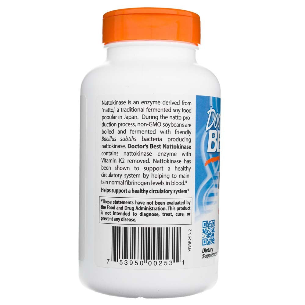 Doctor's Best Nattokinase 2000 FU – 270 kapslit