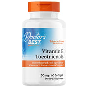 Doctor's Best E-vitamiin, tokotrienoole 50 mg – 60 kapslit