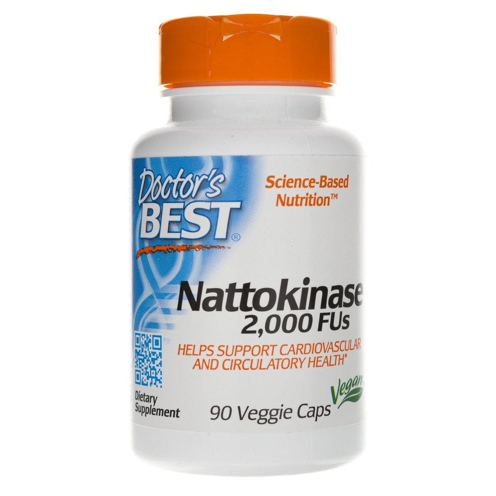 Doctor's Best Nattokinaas 2000 FU – 90 kapslit