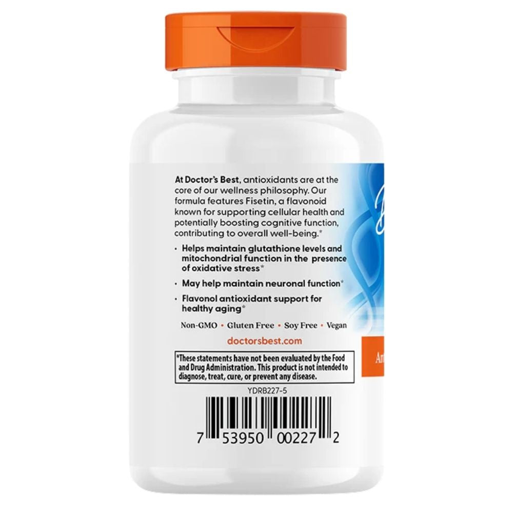 Doctor's Best fisteiin Novusetiniga 100 mg – 30 kapslit