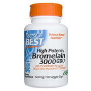 Doctor's Best Bromelain 3000 GDU 500 mg – 90 kapslit
