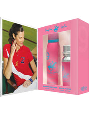 Gift Set Beverly Hills Polo Club: 1982 - Sport 9, Eau De Parfum, For Women, 50 ml + 1982 - Sport 9, Anti-Perspirant, Deodorant Spray, For Women, 150 ml