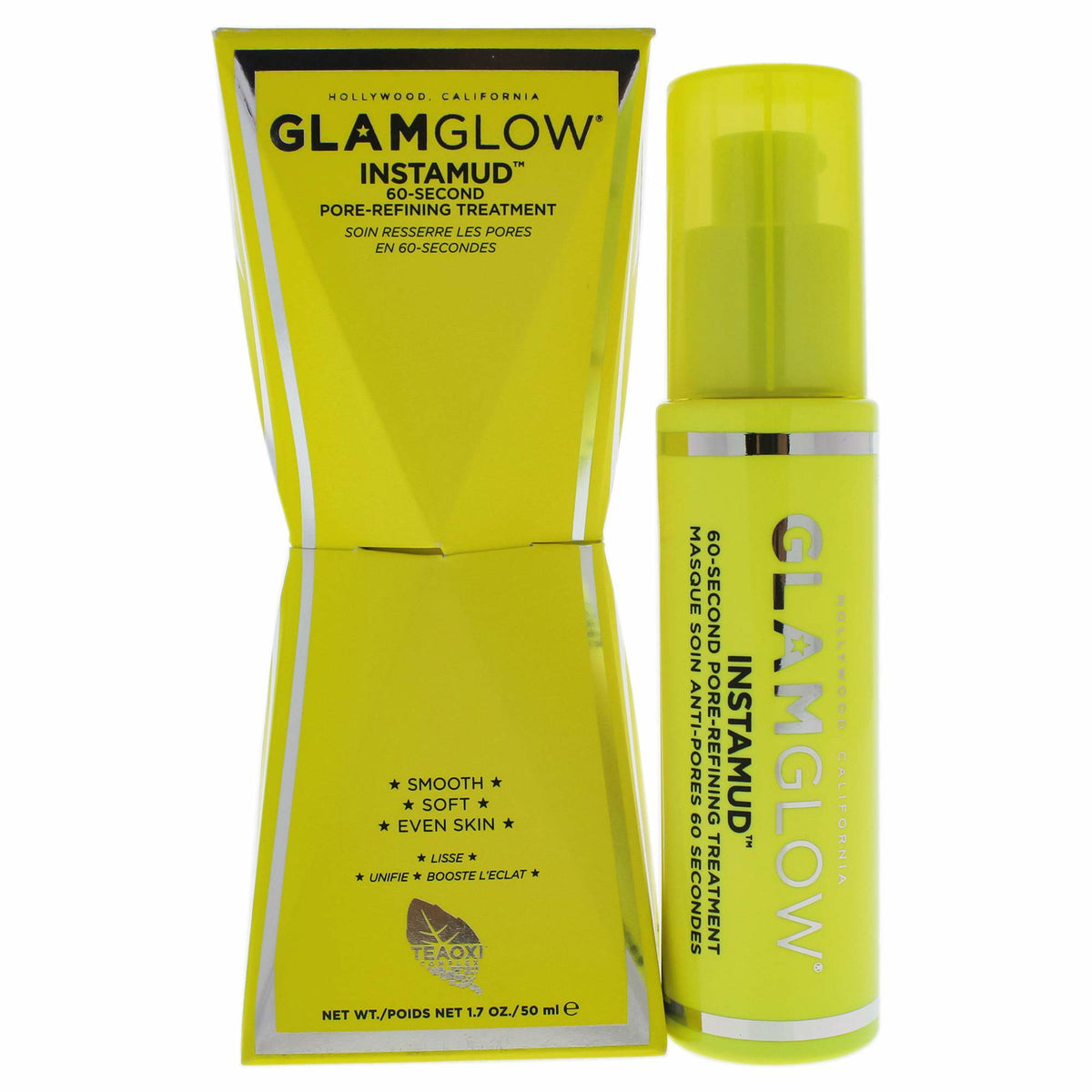GlamGlow, Instamud, Brightening, Day, Cream Mask, For Face, 50 g *Tester