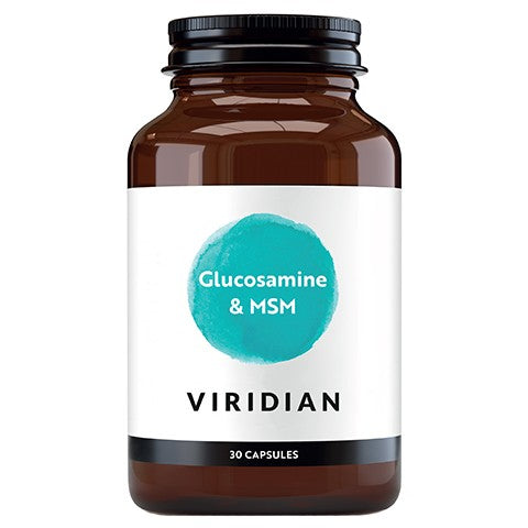VIRIDIAN glükoosamiin MSM-iga - 30 kapslit