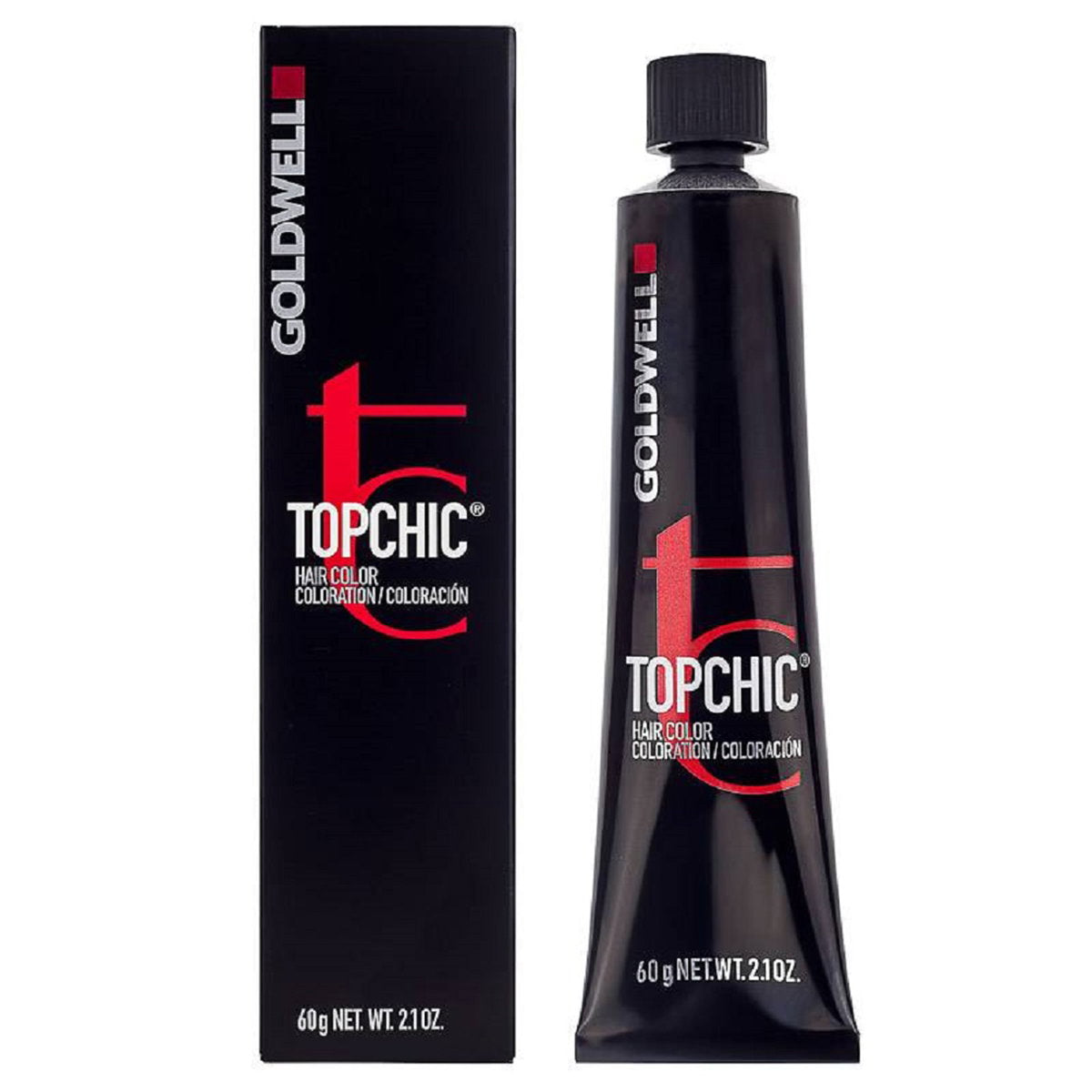 Goldwell, TopChic, Permanent Hair Dye, 5BP Pearly Couture Brown Mid, 60 ml