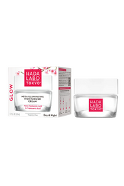 Hada Labo Tokyo, Glow, hüaluroonhape, tooniv ja niisutav, päevaks ja ööks, geelkreem, näole, 50 ml