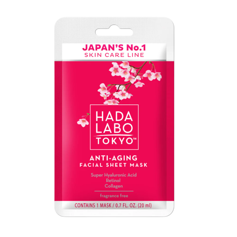 Hada Labo Tokyo, Hada Labo, hüaluroonhape ja kollageen, anti-aging, näomask, päevne, 20 ml