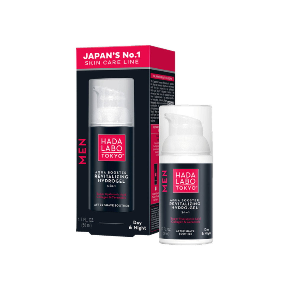 Hada Labo Tokyo, Meeste, Hüdrogeel, Elustav, Raseerimisjärgne geel, 50 ml