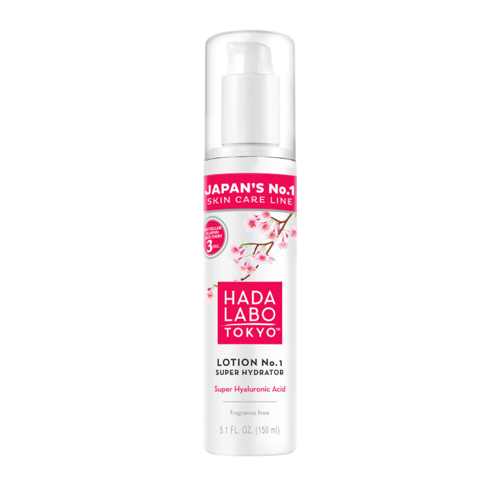 Hada Labo Tokyo, N°1, hüaluroonhape, niisutav, lootsion, näole, 150 ml