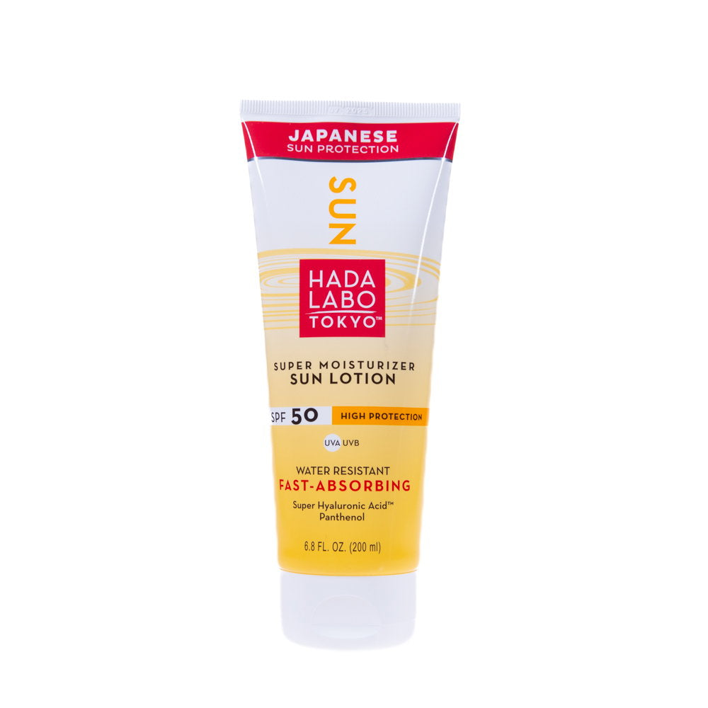 Hada Labo Tokyo, päikesekaitse, hüaluroonhape, niisutav kreem, päikesekaitseemulsioon, 50, 200 ml