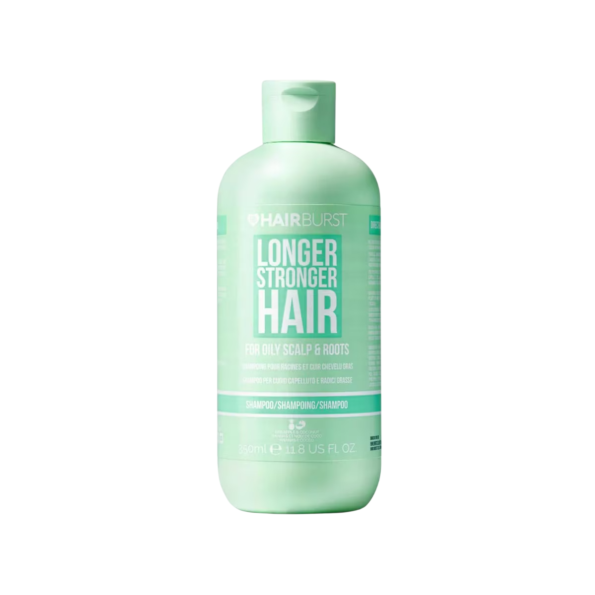 Hairburst, Longer Stonger, juuksešampoon, puhastav ja ravim, 350 ml