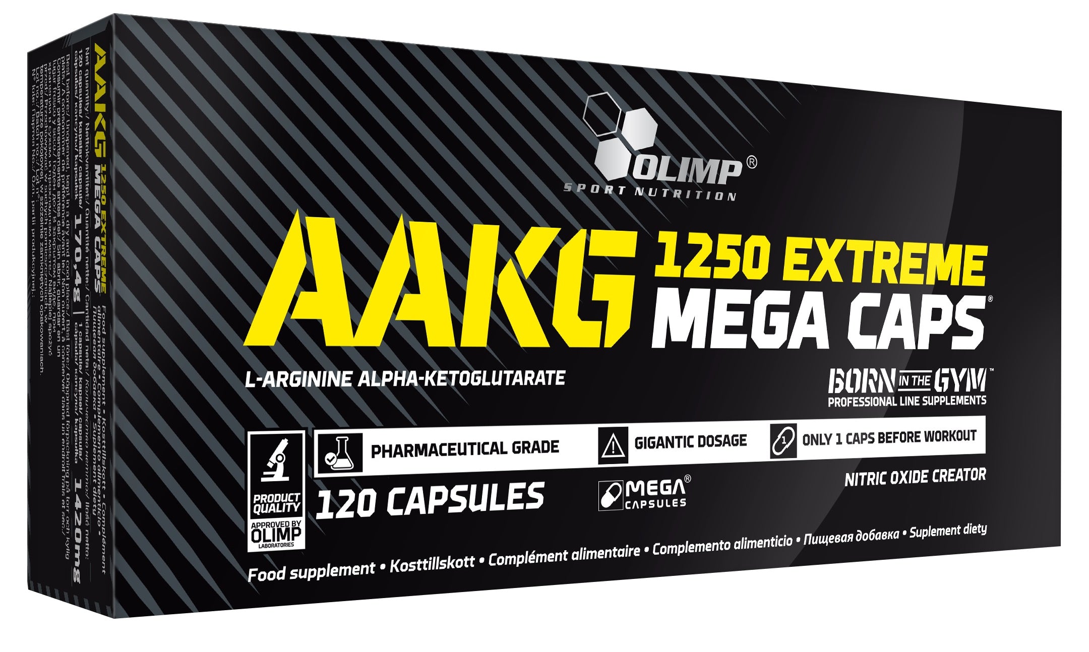 Olimp Nutrition AAKG Extreme Mega Caps – 120 kapslit