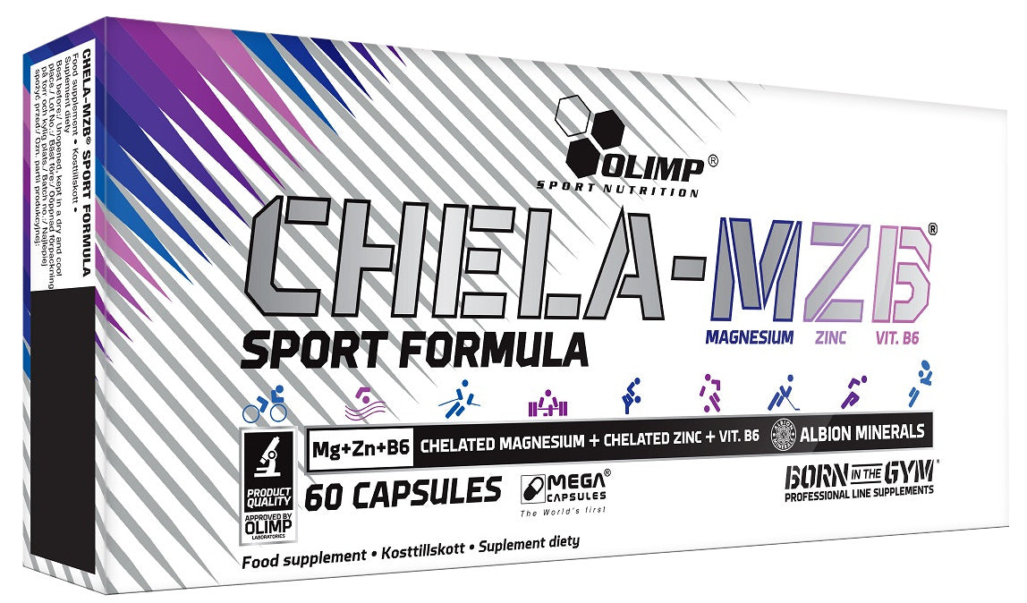 Olimp Nutrition Chela MZB, spordivalem – 60 megakapslit