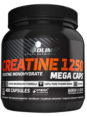 Olimp Nutrition kreatiin 1250 megakapslit – 400 kapslit