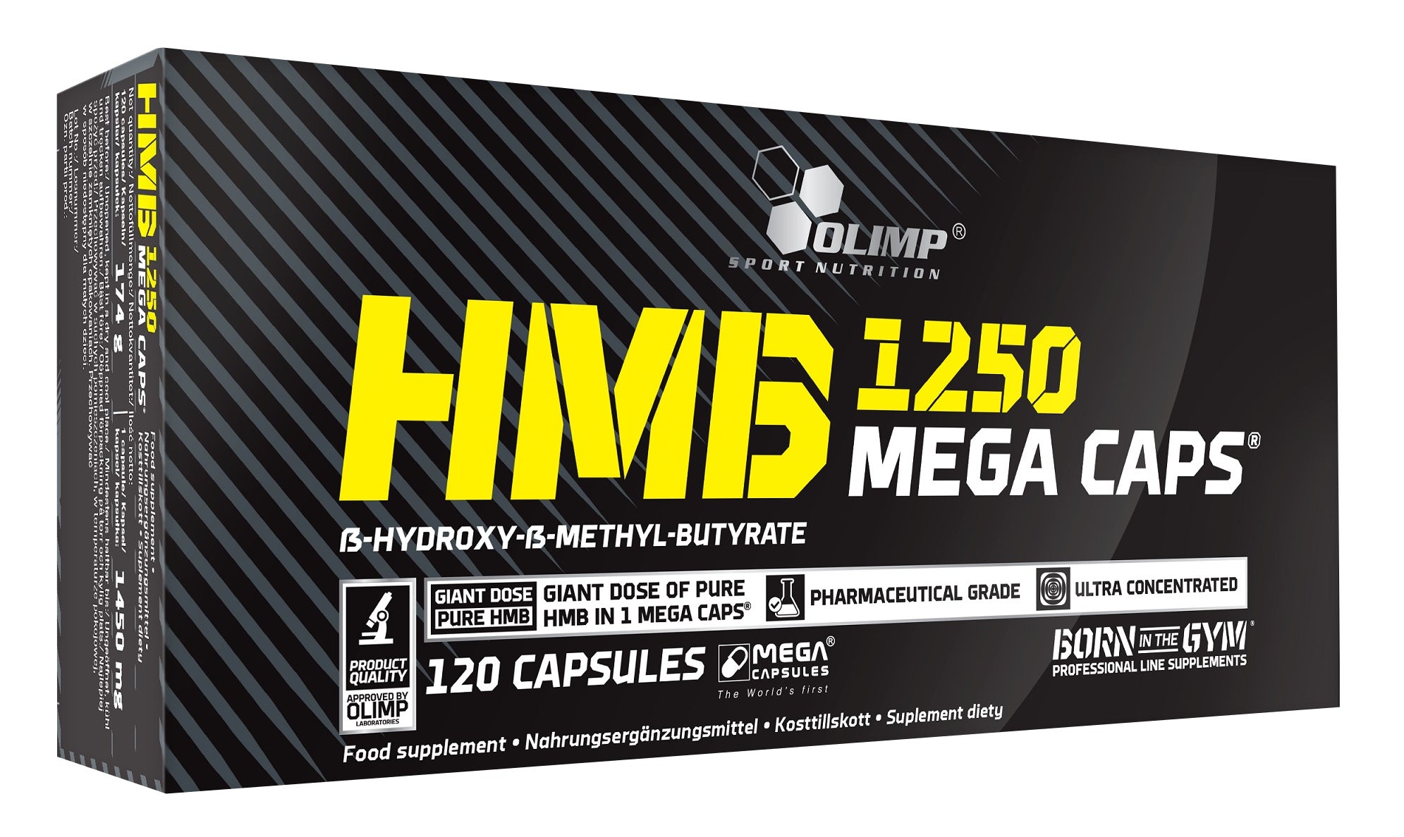 Olimp Nutrition HMB Mega Caps – 120 kapslit