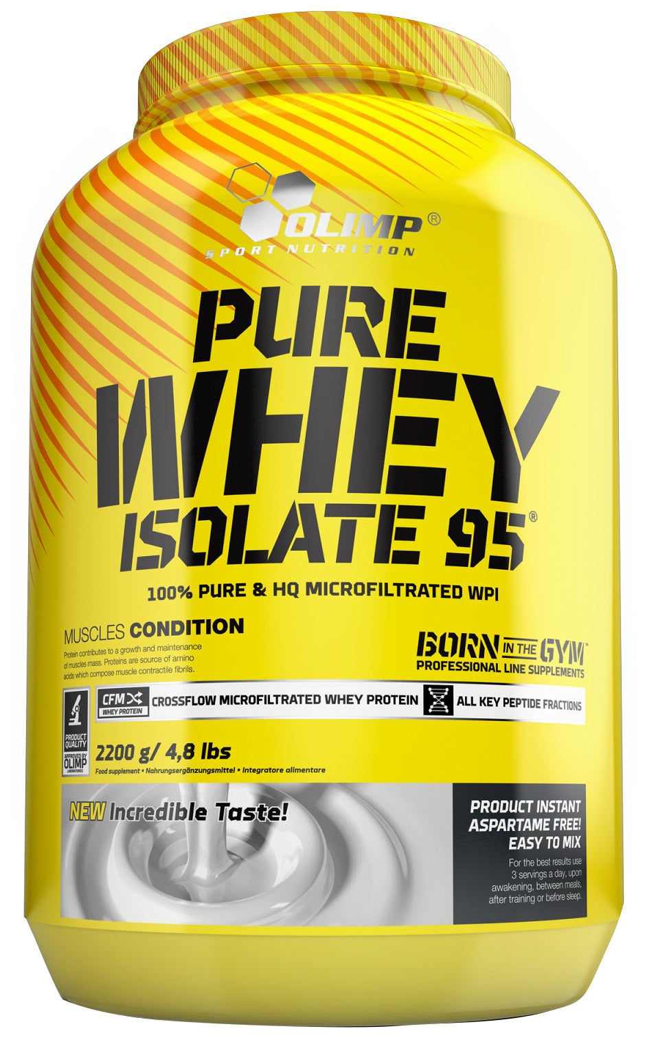 Olimp Nutrition Pure Whey Isolate 95 maasikamaitseline – 2200 g