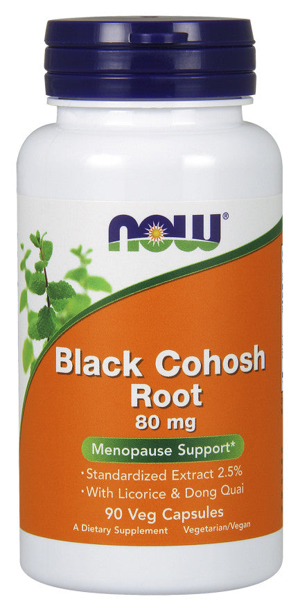 NOW Foods musta leedrimarja juur, 80 mg – 90 kapslit