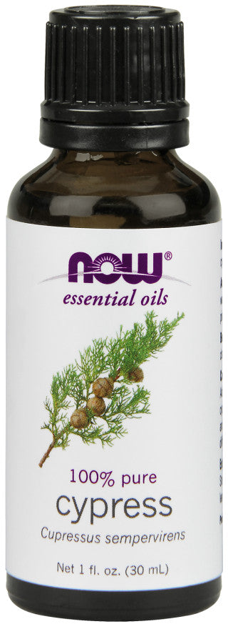 NOW Foods eeterlik õli, küpressiõli - 30 ml.