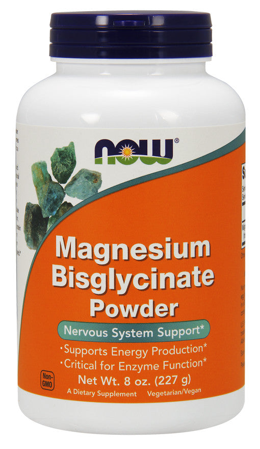 NOW Foods magneesiumbisglütsinaadi pulber - 227 g