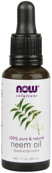 NOW Foods Neemiõli, 100% puhas – 30 ml.
