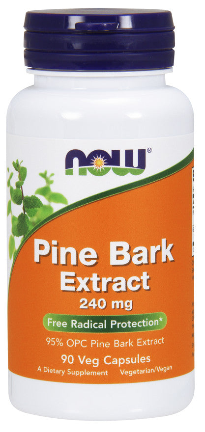 NOW Foods männipuu koore ekstrakt, 240 mg – 90 kapslit