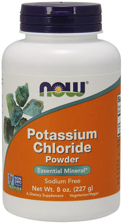 NOW Foods kaaliumkloriidi pulber - 227 g
