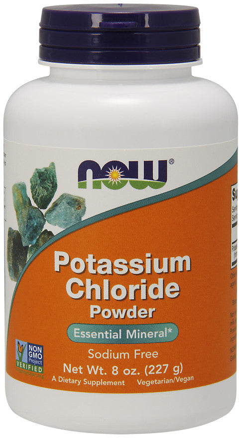 Produkto nuotrauka: NOW Foods Potassium Chloride Powder - 227 g