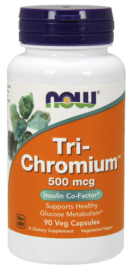 NOW Foods kroomi trikloriid, 500 mcg – 90 kapslit