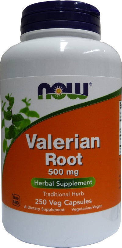 NOW Foods Valerian Root, 500 mg – 250 kapslit