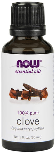 NOW Foods eeterlik õli, nelgiõli – 30 ml.