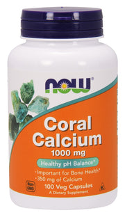 NOW Foods korallkaltsium, 1000 mg – 100 kapslit